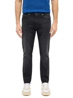 Spodnie męskie - Mustang Dżinsy "Frisco" - Skinny fit - w kolorze czarnym - miniaturka - grafika 1