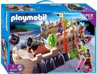 Klocki - Playmobil Knight's Baszta obronna z armata 4133 - miniaturka - grafika 1