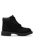 Buty dla chłopców - Timberland Trapery 6 In Premum Wp TB0127070011 Czarny - miniaturka - grafika 1