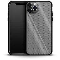 Etui i futerały do telefonów - Luksusowe etui na telefon Dot Grid grey Apple iPhone 11 Pro - miniaturka - grafika 1
