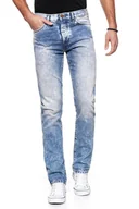 Spodnie męskie - Wrangler, Spodnie męskie, Spencer Glaston Blue W16Agw13S, rozmiar W29 L34 - miniaturka - grafika 1
