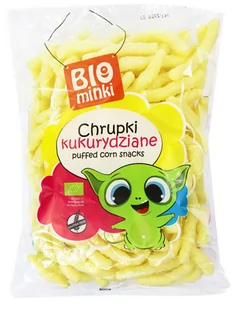 CHRUPKI KUKURYDZIANE BIO 150 g - BIOMINKI - Przekąski dla dzieci - miniaturka - grafika 1