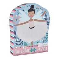 Lalki dla dziewczynek - Baletnice Puzzle 12 Elementów - miniaturka - grafika 1