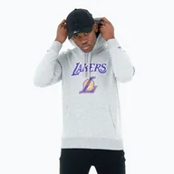 Bluzy męskie - Bluza męska New Era NBA Regular Hoody Los Angeles Lakers grey med - miniaturka - grafika 1