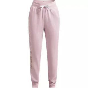 Spodnie dresowe dziewczęce Under Armour Rival Fleece Joggers - Odzież sportowa dziecięca - miniaturka - grafika 1