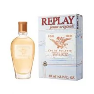 Wody i perfumy damskie - Replay Jeans Original woda toaletowa 60ml - miniaturka - grafika 1