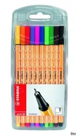 Cienkopisy - Cienkopis Stabilo Point 8810 0.4Mm Zestaw 10Szt. W Plastikowym Etui - miniaturka - grafika 1