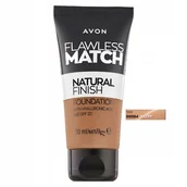 Podkłady do twarzy - AVON, Podkład w płynie Flawless Match 130N, 30ml - miniaturka - grafika 1