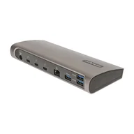 Stacje dokujące i replikatory portów - StarTech TB4CDOCKUE stacja dokująca Przewodowa Thunderbolt 4 Czarny, Szary - miniaturka - grafika 1