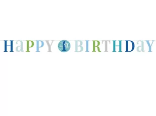 Baner na roczek 1 urodziny - 180 cm - Baby shower i roczek - miniaturka - grafika 1