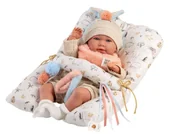 Lalki dla dziewczynek - Lalka bobas Mimi płacząca z poduszką 42cm Llorens - miniaturka - grafika 1