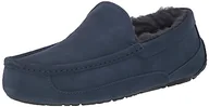 Kapcie damskie - UGG Męskie kapcie Ascot, Głęboki ocean, 44 EU - miniaturka - grafika 1