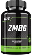 Witaminy i minerały - MZ-STORE ZMB6 MAGNEZ CYNK B6 120 KAPSUŁEK - miniaturka - grafika 1