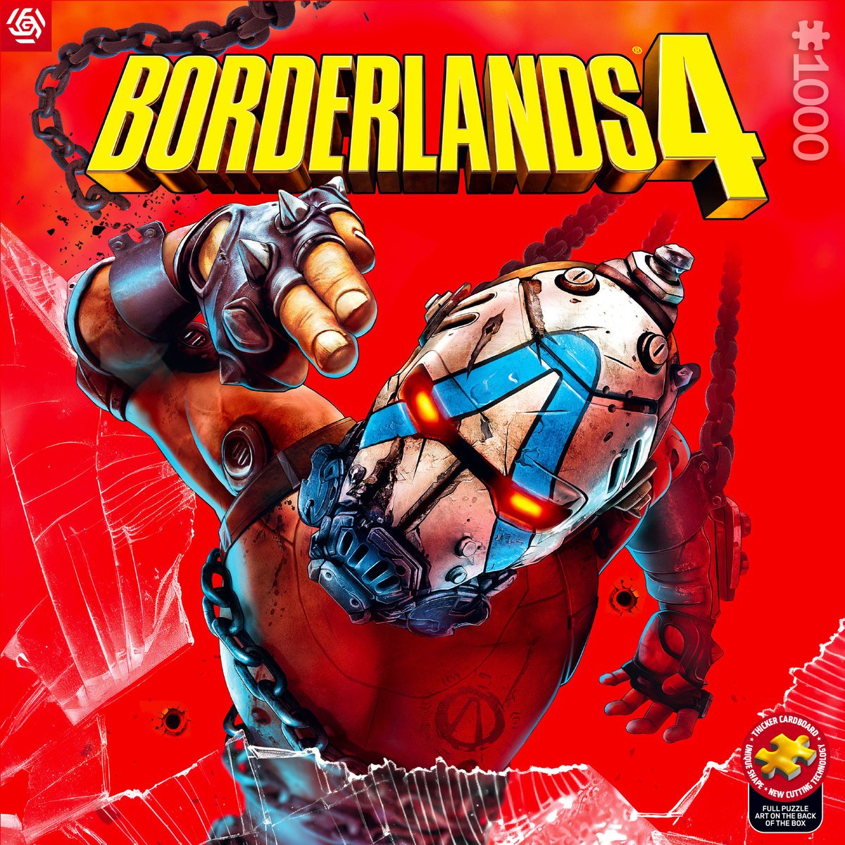 Puzzle, Good Loot, Gaming Puzzle, Borderlands 4 Break Free Psycho, 1000 el.