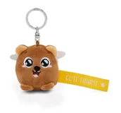 Plecaki - NICI 62033 breloczek do kluczy niedźwiedź "Gute Fahrt" 5 cm brązowy towarzysz do plecaka lub torby, uchwyt na klucze dla małych i dużych 62033 - miniaturka - grafika 1