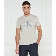 Koszulki męskie - CALVIN KLEIN JEANS T-shirt Slim Fit - miniaturka - grafika 1