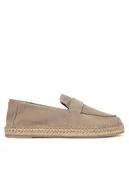 Espadryle męskie - Calvin Klein Espadryle Espadrille Loafer Band Su HM0HM02072 Szary - miniaturka - grafika 1