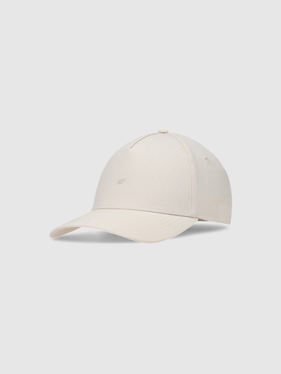 4F Czapka z daszkiem strapback uniseks 4FWSS25ACABU369-11S Biały Roz. L/XL