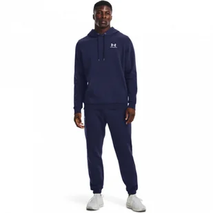Męskie spodnie dresowe Under Armour UA Icon Fleece Jogger - granatowe - Spodnie męskie - miniaturka - grafika 1