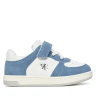 Buty dla chłopców - Sneakersy Calvin Klein V1X9-83149-1269 M Biały - miniaturka - grafika 1