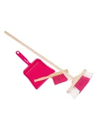 Zabawy w naśladowanie dorosłych - Goki 3-częściowy zestaw w kolorze jasnobrązowo-różowym - 3+ - miniaturka - grafika 1