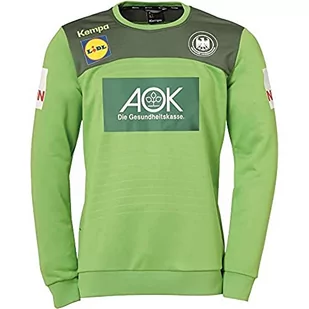 Kempa Kempa Męska bluza treningowa Emotion 2.0 z długim rękawem, zielona/dragon zielona, XL 200214907 - Bluzy męskie - miniaturka - grafika 1