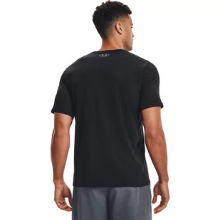 Koszulka męska Under Armour CZARNA Left Chest Short Sleeve Shirt - Koszulki męskie - miniaturka - grafika 2
