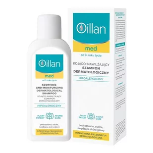 Oceanic S.A OILLAN MED+ Kojąco nawilżający szampon dermatologiczny 150 ml - Szampony do włosów - miniaturka - grafika 1