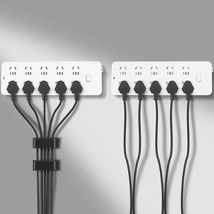 2x UCHWYT DO KABLI PRZEWODÓW ORGANIZER MASKOWNICA - Maskownice do kabli - miniaturka - grafika 1