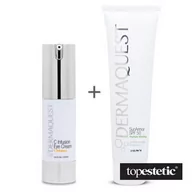 Zestawy kosmetyków damskich - DermaQuest C Infusion Eye Cream + SunArmor SPF50 ZESTAW Przeciwstarzeniowy krem pod oczy 14,8 ml + Przeciwstarzeniowy krem z najwyższą ochroną mineralną SPF50 57 ml - miniaturka - grafika 1