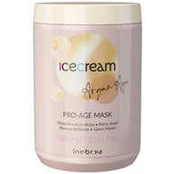 Maski do włosów - Inebrya Ice Cream Pro-Age, maska nabłyszczająca z olejkiem arganowym, 1000ml - miniaturka - grafika 1