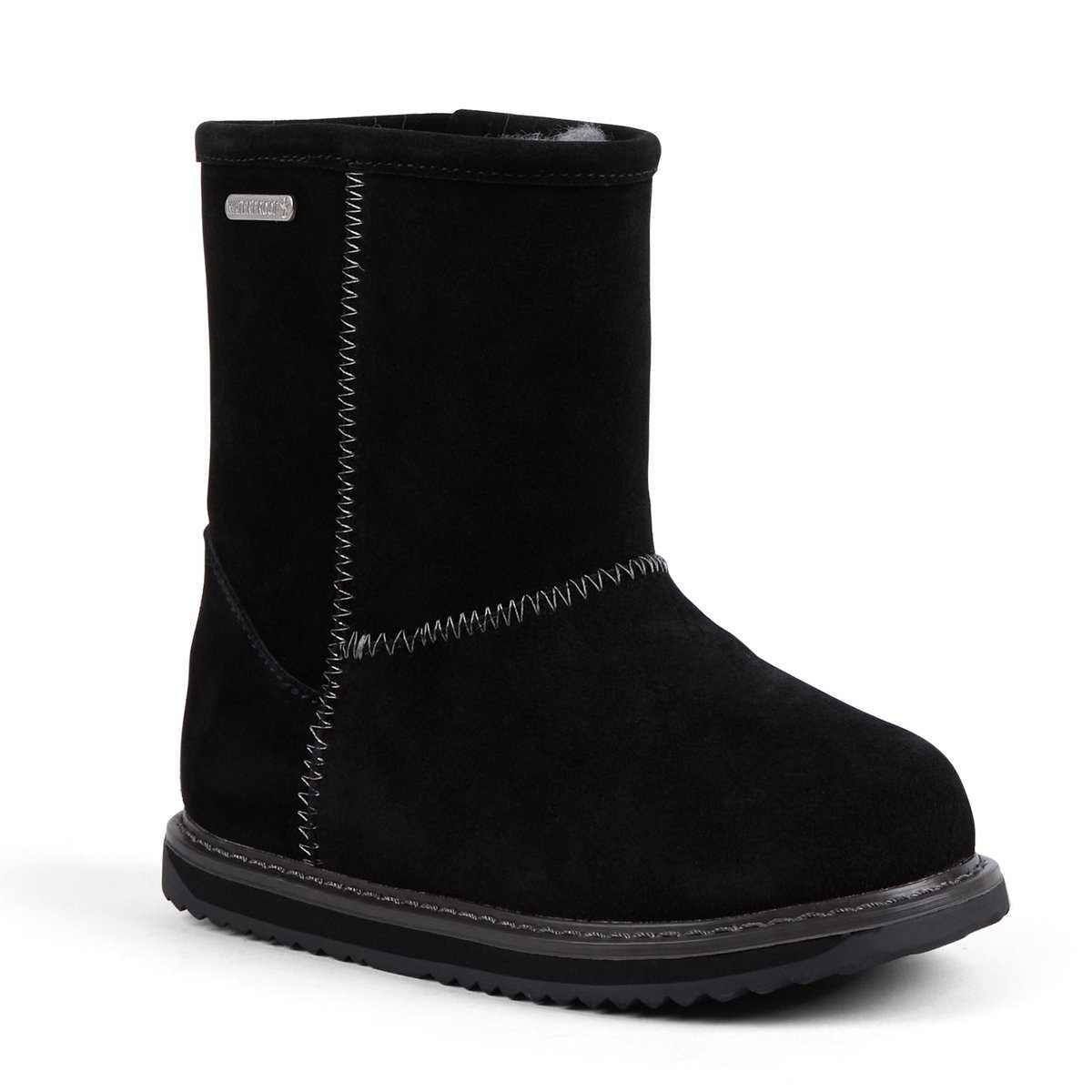 Śniegowce damskie czarne Emu Australia Brumby ocieplane wełną z membraną-38