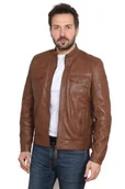 Kurtki męskie - kurtka skórzana męska David Ryan , Dylan, M - miniaturka - grafika 1