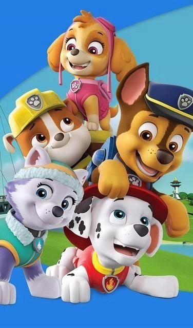 PUZZLE Psi Patrol Paw Patrol + IMIĘ Pudełko 120 el.