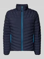 Kurtki męskie - Kurtka pikowana o kroju regular fit ze stójką z podszewką model ‘Lapaz’ - miniaturka - grafika 1