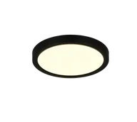Lampy sufitowe - DRACO R65891132 czarny okrągły panel LED 18W CCT natynkowy 3stepDim - miniaturka - grafika 1