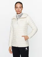 Odzież trekkingowa damska - Columbia Kurtka puchowa Silver Falls™ Hooded Jacket Écru Regular Fit - miniaturka - grafika 1