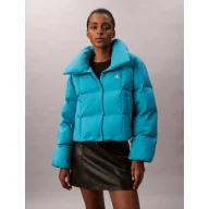 Kurtki damskie - Calvin Klein Jeans Puchowa kurtka | Relaxed fit - miniaturka - grafika 1