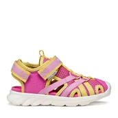 Buty dla dziewczynek - Sandały Geox J Sandal Airadyum Gi J55MTB 01454 C8063 S Różowy - miniaturka - grafika 1