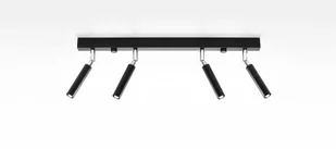 Sollux Lighting Plafon EYETECH 4 czarny - Lampy sufitowe - miniaturka - grafika 1