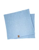 Szaliki i chustki dla dzieci - SUSEŁ RWS - komin ósemka z wełny merino błękitny - miniaturka - grafika 1