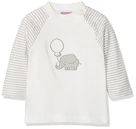 Bluzy dla dziewczynek - Schnizler Bluza dziecięca Interlock z motywem słonia, 2 – naturalny, 68 - miniaturka - grafika 1