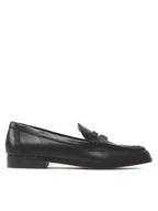 Półbuty damskie - LAUREN RALPH LAUREN Lordsy Wynnie 802875318001 Czarny - miniaturka - grafika 1