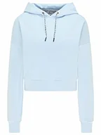 Bluzy damskie - ocy Damska bluza z kapturem 82733734, jasnoniebieska, XL, jasnoniebieski, XL - miniaturka - grafika 1