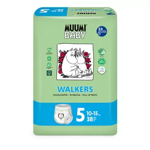 Daltra sp. z o.o. Daltra Muumi Walkers pieluchomajtki 10-15 kg 38 sztuk - Pieluchy dla dorosłych - miniaturka - grafika 2