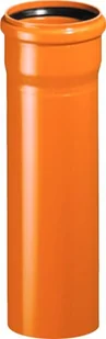 Magnaplast Rura z kielichem KGEM 110x3,2/500 SN4 - Kanały kablowe - miniaturka - grafika 1