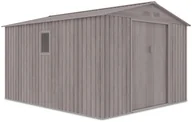 Altany ogrodowe - Domek Na Narzędzia Hudson 9X10 Light Wood - miniaturka - grafika 1