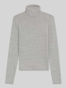 Bluzka z długim rękawem o kroju slim fit z mieszanki lyocellu - Bluzki damskie Bluzka z długim rękawem o kroju slim fit z mieszanki lyocellu - Bluzki damskie - miniaturka - grafika 1