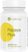 Suplementy naturalne - Papaya Plus 90 tabletek - masa netto: 55,9 g - miniaturka - grafika 1
