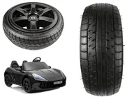 Pojazdy elektryczne dla dzieci - LEAN CARS Koło przednie do pojazdu Perfecta YSA021A - miniaturka - grafika 1